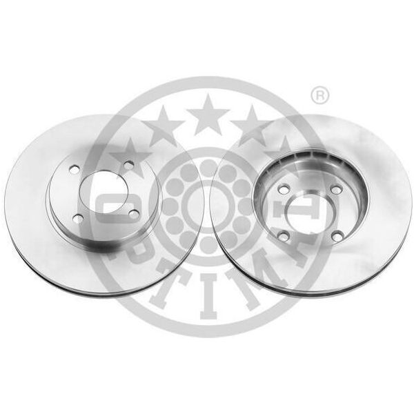 2X Disco Freno Optimal BS-9130C Anteriore Per Nissan Micra Iv (K13) Note (E12) 44Mm-image
