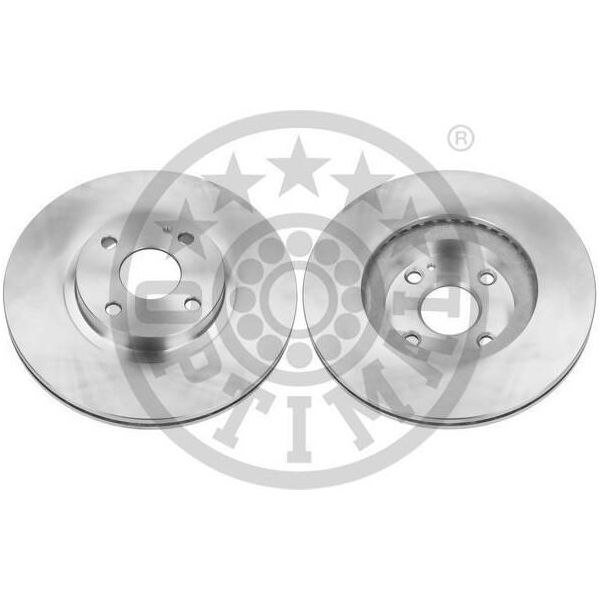 2X Disco Freno Optimal BS-8942C Anteriore Per Mazda MX-5 Ii (Nb) 46Mm 270Mm-image