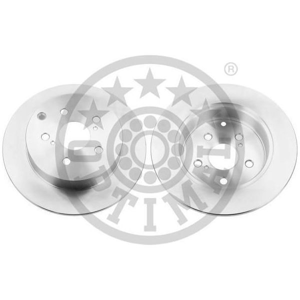 2X Disco Freno Optimal BS-8760C Posteriore Per Toyota Verso (_R2_) 58 5Mm 297Mm-image