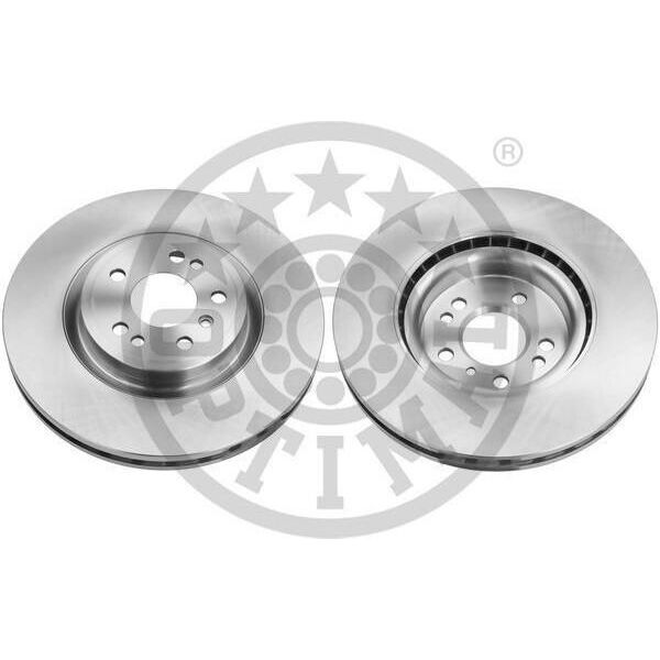 2X Disco Freno Optimal BS-9184HC Anteriore Per MERCEDES-BENZ Gle (W166)-image
