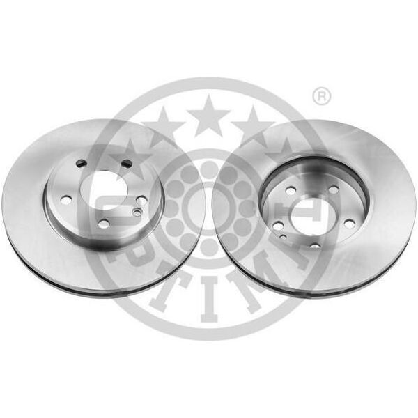 2X Disco Freno Optimal BS-9190C Anteriore Per MERCEDES-BENZ Classe B (W245)-image
