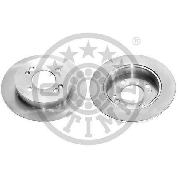 2X Disco Freno Optimal BS-8652C Posteriore Per Hyundai I10 (Pa) 37 5Mm 234Mm-image