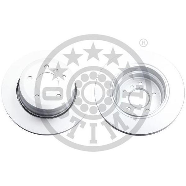 2X Disco Freno Optimal BS-8994C Posteriore Per Bmw 5 Sedan (E60) 86 1Mm 320Mm-image