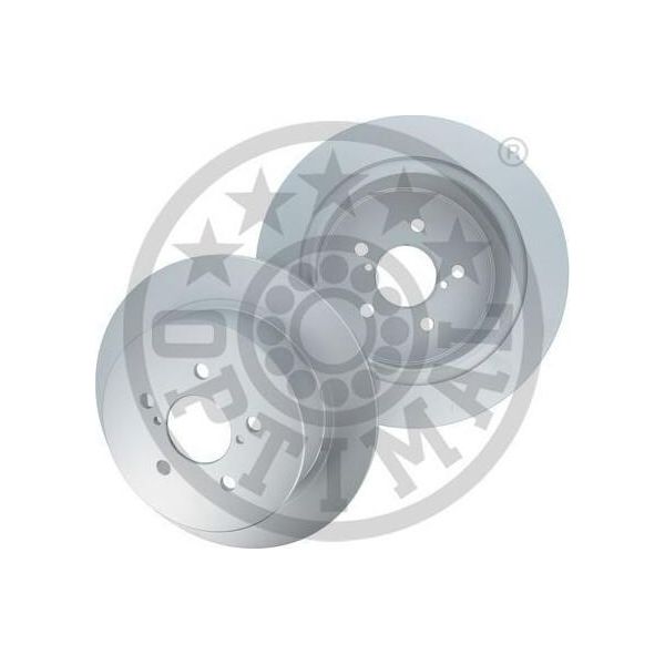 2X Disco Freno Optimal BS-9214C Posteriore Per Subaru Legacy Iv Estate (Bp) 67 5Mm-image
