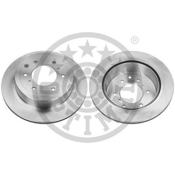 2X Disco Freno Optimal BS-8604C Posteriore Per Mitsubishi Pajero Iv (V8_W V9_W)-image