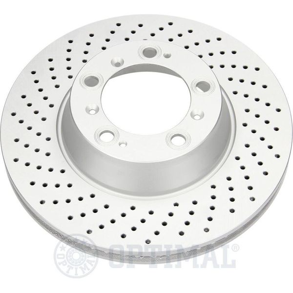 Disco Freno Posteriore Sinistro Optimal Per Porsche 911 (997) 330 Mm BS-8962C-image