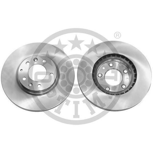 2X Disco Freno Optimal BS-8592C Anteriore Per Mazda 6 Estate (Gh) 6 Hatchback (Gh)-image