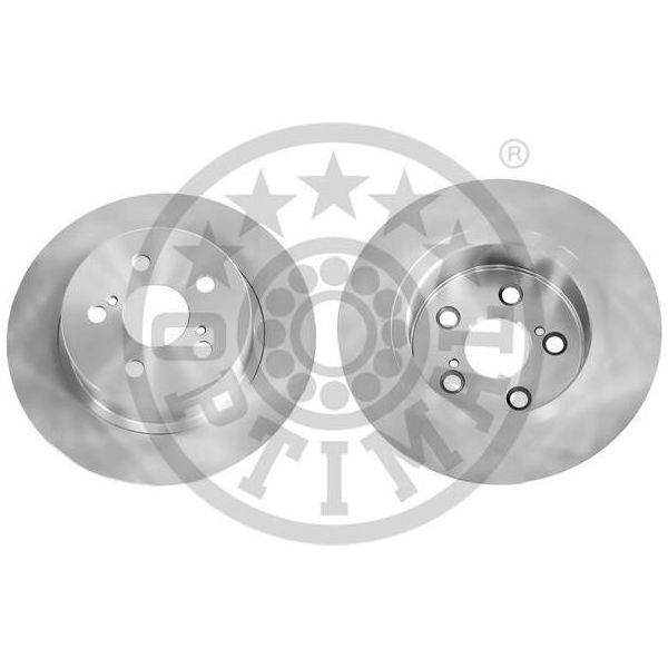 2X Disco Freno Optimal BS-8456C Posteriore Per Toyota Avensis Kombi (_T22_) 60 8Mm-image