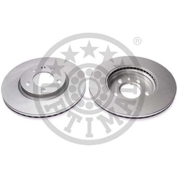 2X Disco Freno Optimal BS-8316HC Anteriore Per Opel Astra J Sports Tourer (P10)-image