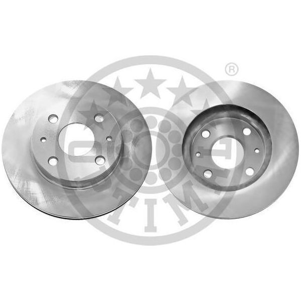 2X Disco Freno Optimal BS-8810C Anteriore Per Subaru Justy Iv Per Daihatsu Trevis-image