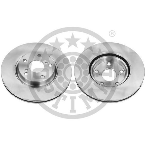 2X Disco Freno Optimal BS-8264C Anteriore Per Toyota Avensis Estate (T25) 49Mm 295Mm-image