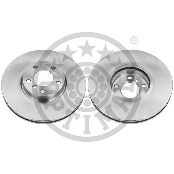 2X Disco Freno Optimal BS-8348HC Anteriore Per Bmw X5 (E70) X5 (F15 F85) 62 2Mm-image