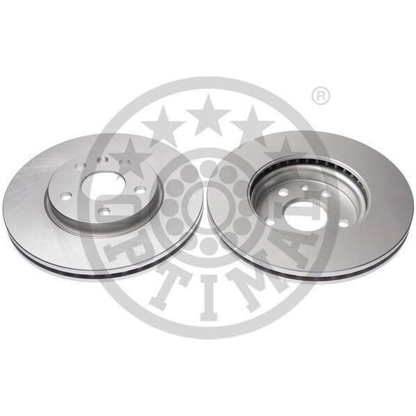 2X Disco Freno Optimal BS-8312HC Anteriore Per Opel Astra J Sports Tourer (P10)-image