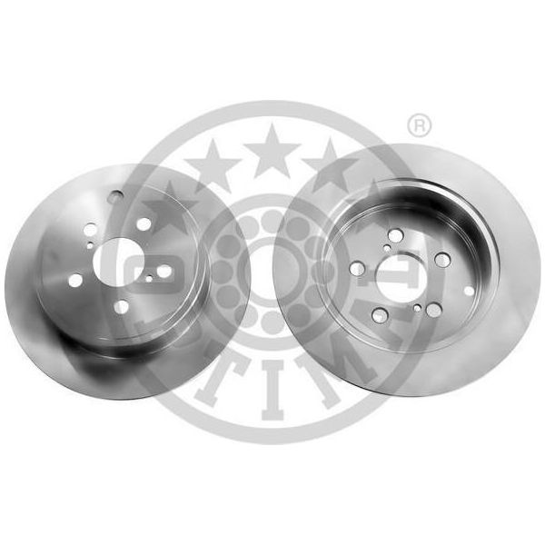 2X Disco Freno Optimal BS-8398C Posteriore Per Toyota Avensis Estate (T25) 56Mm-image