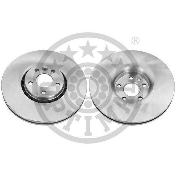 2X Disco Freno Optimal BS-8310HC Anteriore Per Volvo XC60 (156) 52Mm 328Mm-image