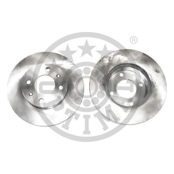2X Disco Freno Optimal BS-8156C Anteriore Per Hyundai I10 (Pa) Per Kia Picanto (Sa)-image