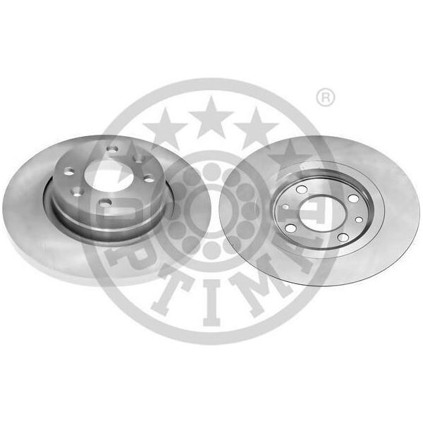 2X Disco Freno Optimal BS-8270C Anteriore Per Renault Twingo I (C06_) Logan I (Ls_)-image