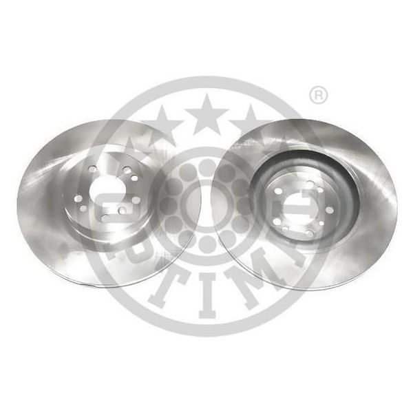 2X Disco Freno Optimal BS-8080HC Anteriore Per MERCEDES-BENZ Gl (X164)-image