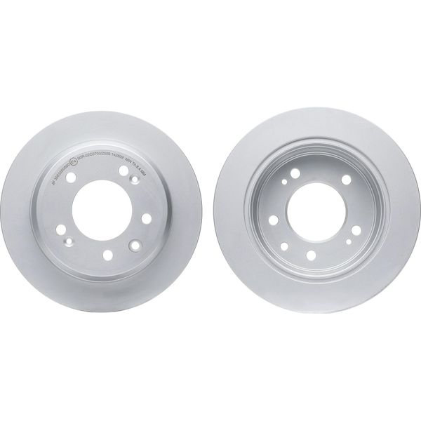 2X Jp Group Disco Freno 3563200500 Posteriore Per Hyundai Ix35 (Lm El Elh) 262Mm-image