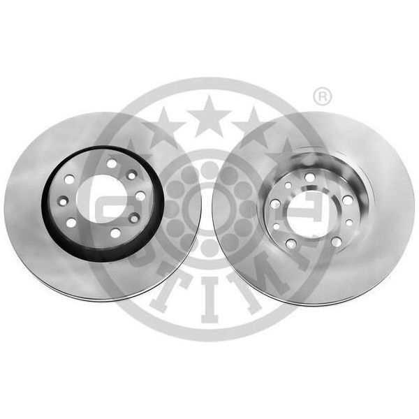 2X Disco Freno Optimal BS-8432HC Anteriore Per Fiat Scudo (270_ 272_) 48Mm 280Mm-image