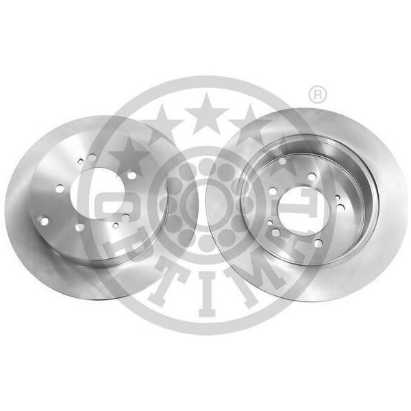 2X Disco Freno Optimal BS-8396C Posteriore Per Peugeot 4007 (Vu_ Vv_)-image