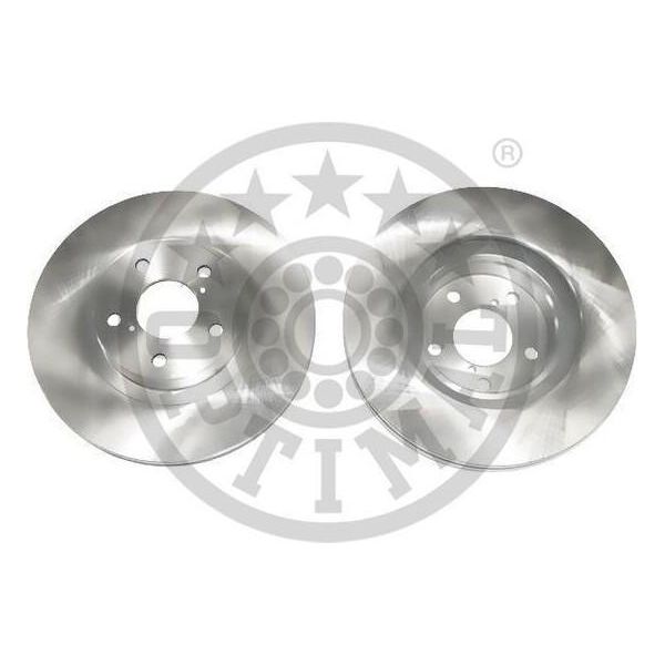 2X Disco Freno Optimal BS-7976HC Anteriore Per Subaru Forester (Sg) Forester (Sh)-image
