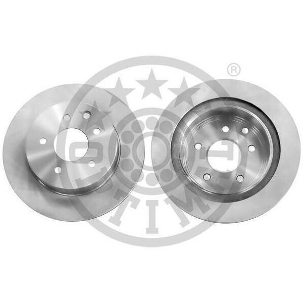 2X Disco Freno Optimal BS-8362C Posteriore Per Renault Koleos (Hy_) Per Nissan Leaf-image