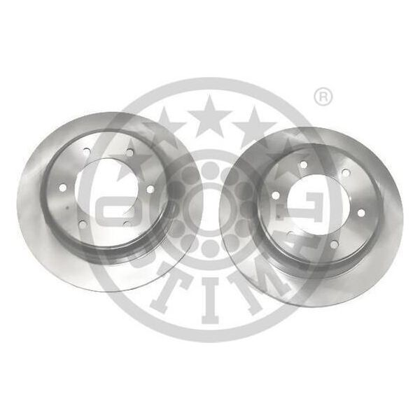2X Disco Freno Optimal BS-5150C Posteriore Per Opel Frontera B Suv (U99) 80Mm 313Mm-image