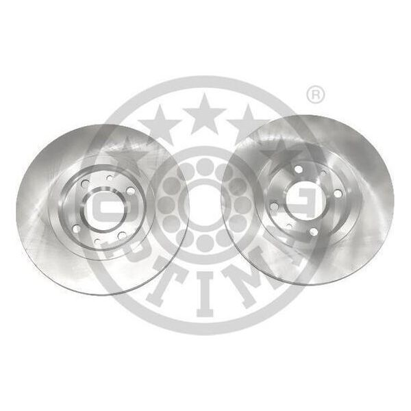 2X Disco Freno Optimal BS-4860C Anteriore Per Peugeot 406 (8B) 28Mm 283Mm-image