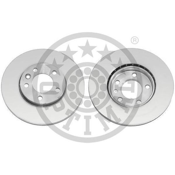2X Disco Freno Optimal BS-8026HC Anteriore Per Vw Touareg (7LA 7L6 7L7) 55 2Mm-image