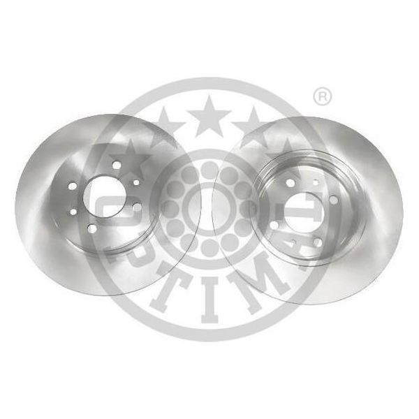 2X Disco Freno Optimal BS-7962C Posteriore Per Renault Kangoo (KC0/1_) 45Mm 280Mm-image