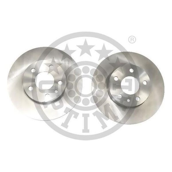 2X Disco Freno Optimal BS-5160C Posteriore Per Alfa Romeo Spider (916S_) 40Mm 240Mm-image
