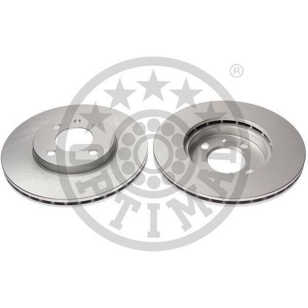 2X Disco Freno Optimal BS-1750C Anteriore Per Vw Golf Ii (19E 1G1) Golf Iii (1H1)-image