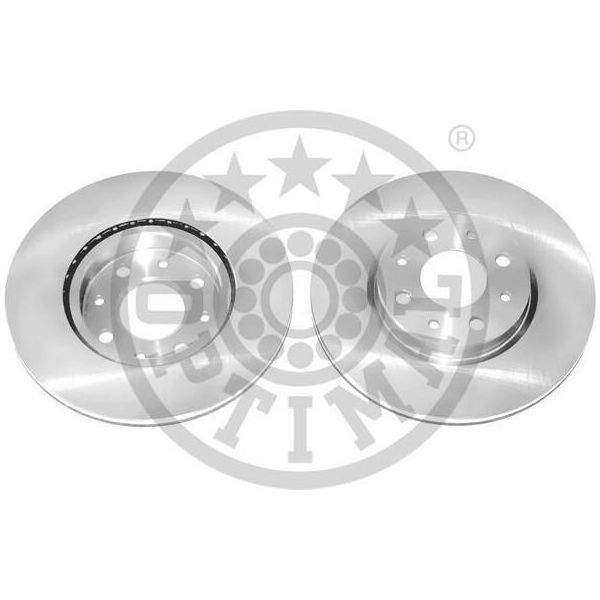 2X Disco Freno Optimal BS-1890C Anteriore Per Fiat Punto (188) Doblo Cargo (223_)-image