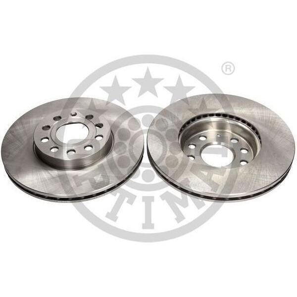 2X Disco Freno Optimal BS-8022HC Anteriore Per Vw Golf V Hatchback (1K1) 49 5 Mm-image