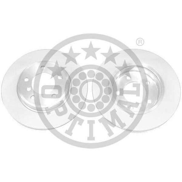 2X Disco Freno Optimal BS-5890HC Anteriore Per Bmw 3 Berlina (E46) 3 Coupé (E46)-image