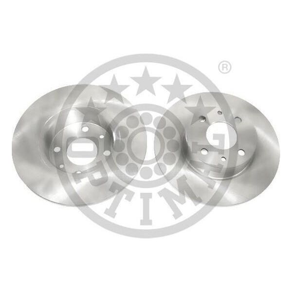 2X Disco Freno Optimal BS-1500C Posteriore Per Fiat Bravo Ii (198) Stilo (192)-image