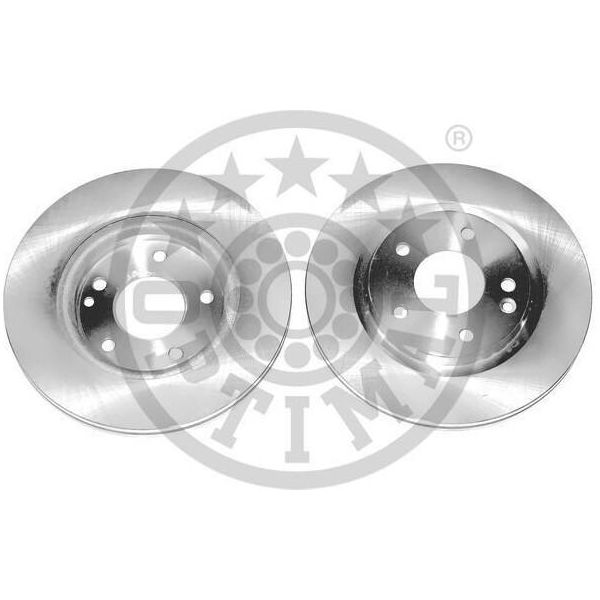 2X Disco Freno Optimal BS-7410C Anteriore Per MERCEDES-BENZ Classe A (W168)-image