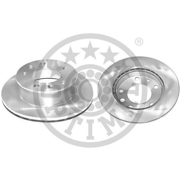 2X Disco Freno Optimal BS-7290HC Anteriore Per Vw Lt 28-35 Ii Bus (2DB 2DE 2DK)-image