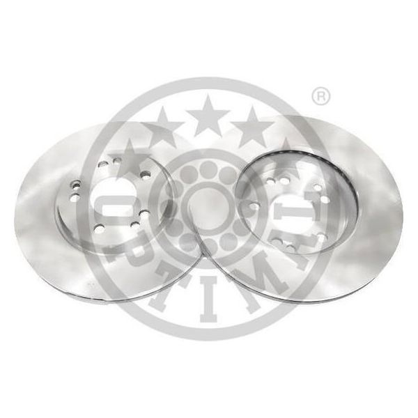 2X Disco Freno Optimal BS-3440C Anteriore Per MERCEDES-BENZ 190 (W201)-image
