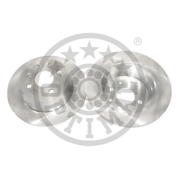 2X Disco Freno Optimal BS-2070C Posteriore Per Opel Astra F Cc (T92) 69 2Mm 260Mm-image