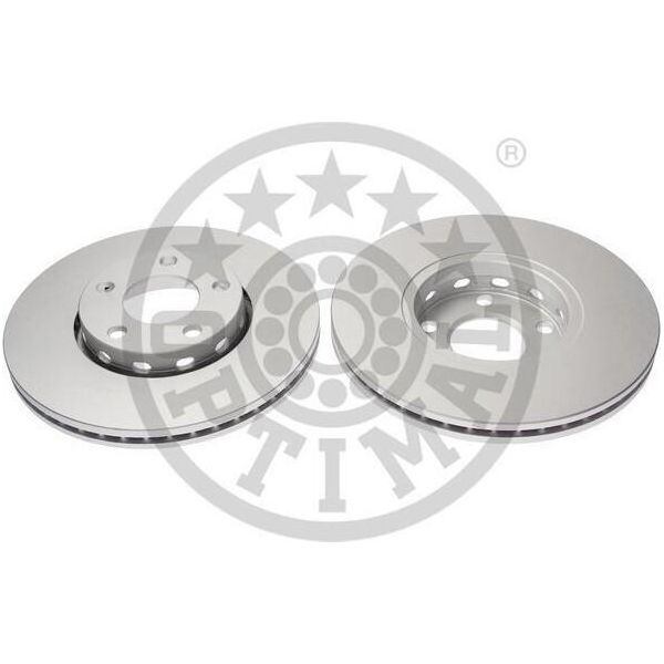 2X Disco Freno Optimal BS-3280HC Anteriore Per Vw Passat Variant (3B6) Passat (3B3)-image