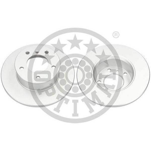 2X Disco Freno Optimal BS-3500HC Anteriore Per Puch Modello G (W460) 83Mm 303Mm-image