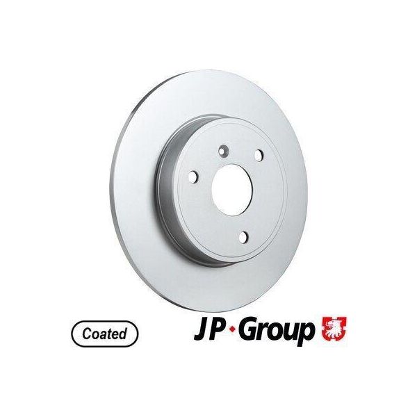 2X Jp Group Disco Freno 6163100200 Anteriore Per Smart Fortwo Coupe (451) 280Mm-image
