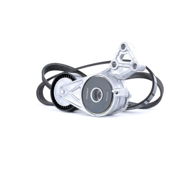Ridex 542R0238 - Set Di Cinghie A V Per A3 (8L), Tt (8N), Alhambra (7V), Arosa (6H), Cordoba (6K), Ibiza (6K), Leon (1M1), Toledo Ii (1M2), Octavia I (1U), Bora (1J), Caddy Iii (2C, 2K), Golf Iv (1J), Lupo (6E1, 6X1), T5, New Beetle, Polo (6N), Polo (6V), Sharan (7M)-image