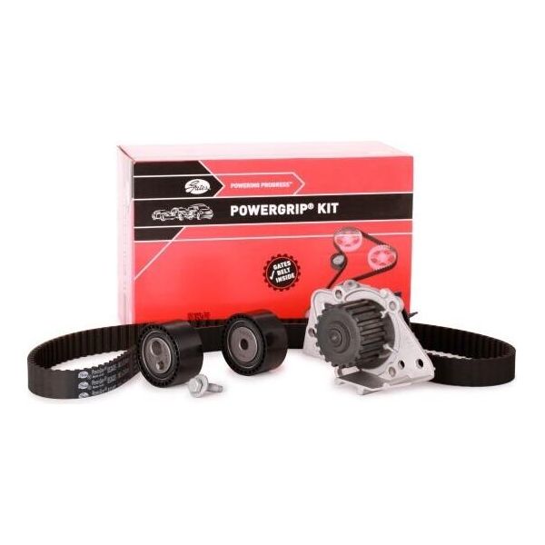 Gates KP15524XS Pompa Acqua + Kit Cinghia Dentata Oe 16095247 Compatibile Con Partner, Expert, Boxer, 806, 406, 306, 206, Zeta, Ulysse, Scudo, Ducato, Xsara, Xantia, Jumpy, Jumper, Evasion, Berlingo-image