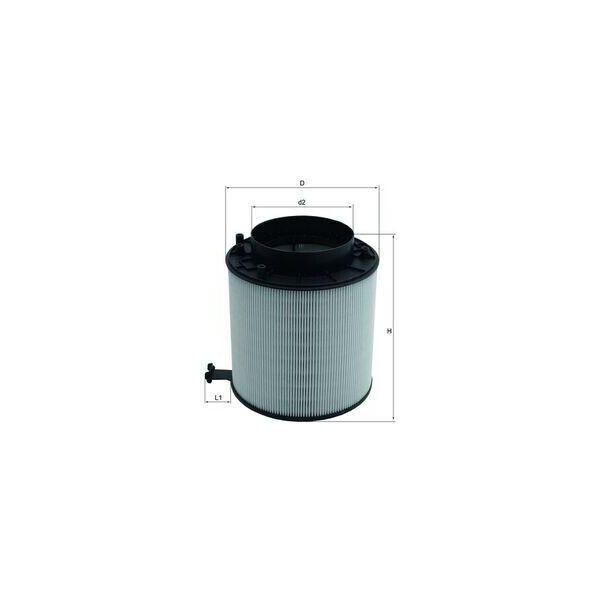 Mahle Lx 2091D - Filtro Aria Oe 8K0133837Q Per Q5 (8R), A5 (8T), A5 (8F), A4 (8K)-image