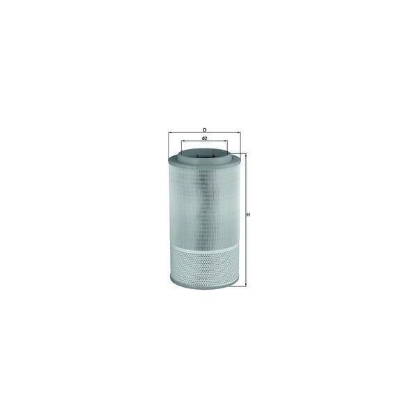 Filtro Aria Mahle Lx 1024 Per Honda Accord Vi Aerodeck (Cf) Cartuccia Filtrante-image