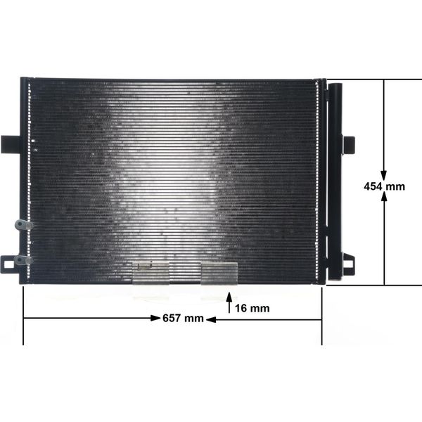 Mahle Ac 885 000S - Oe 2H0820411 Condensatore Aria Condizionata Con Essiccatore Per Amarok-image