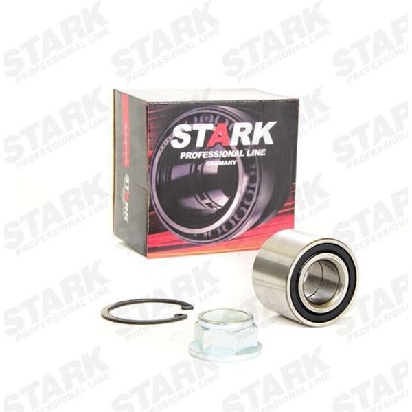 Stark SKWB-0180002 - Oe 60 01 548 986 Radlagersatz, Hinterachse FüR Logan, Sandero, Micra Iii (K12), Note (E11, NE11), Clio I, Clio Ii, Clio Iii, Clio Iv, Logan I, Megane I, Modus (F/JP0), Safrane Ii (B54), Sandero I (Bs), Thalia I (Lb), Thalia Ii (Lu), Thalia Iii (L8), Twingo I (C06), Twingo I (S06), Twingo Ii (CN0)-image